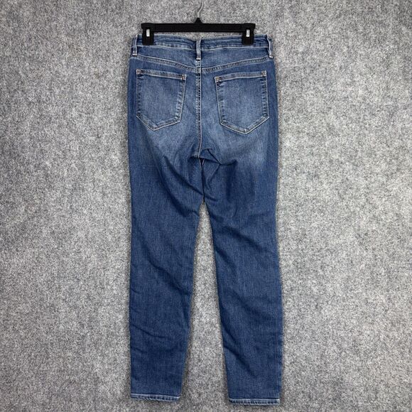 Athleta Jeans Womens Size 6 Blue Sculptek Skinny - Picture 2 of 11